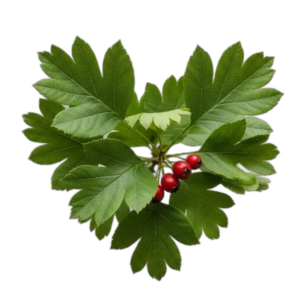 Hawthorn — unterstützt die Durchblutung und trägt zur allgemeinen Vitalität bei.